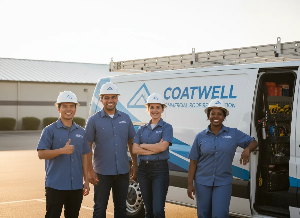 Commercial roof coating company in Brook Park, MN